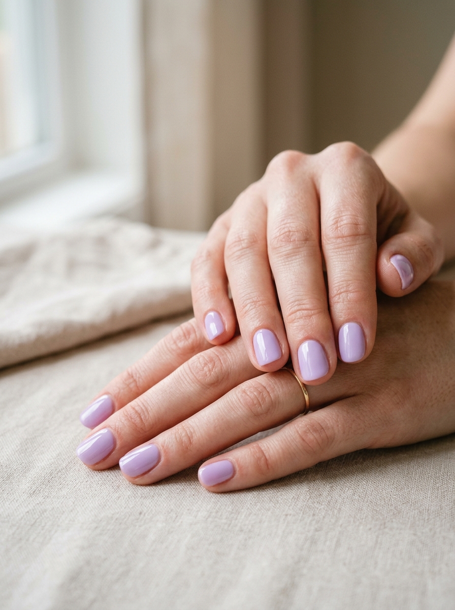 Lilac Nagel Farbe
